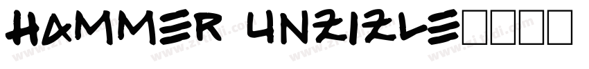 Hammer unzizle字体转换